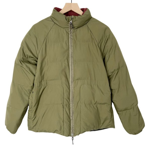 Kit and Ace Reversible Puffer Jacket Coat Insulated Parka Colorblock Lightweight - Picture 2 of 9